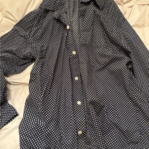J Crew Men’s Polka Dot Shirt
